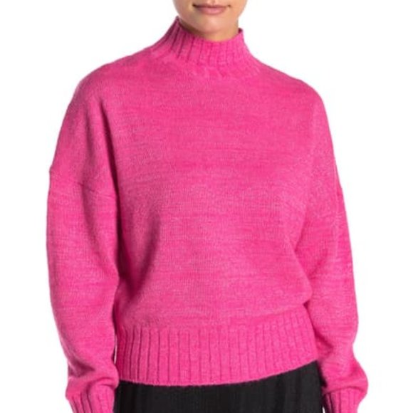 NSR Sweaters - NSR Mock Neck Knit Sweater
